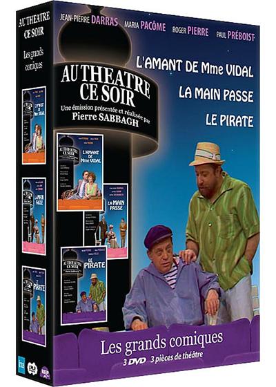 L'Amant de Mme Vidal - La Main passe - Le Pirate - Coffret
