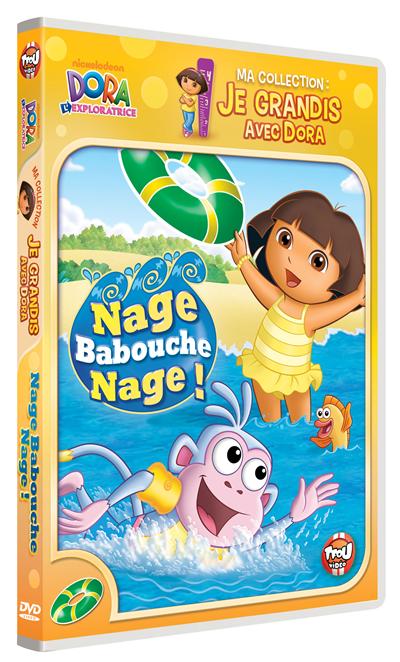 Ma collection je grandis avec Dora - Volume 1 : Nage Babouche nage !