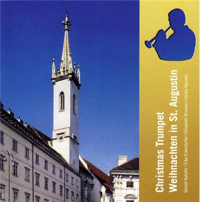 Christmas trumpet weihnachten in St Augustin