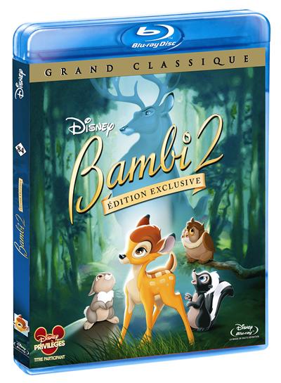Bambi 2, le Prince de la forêt Blu-ray