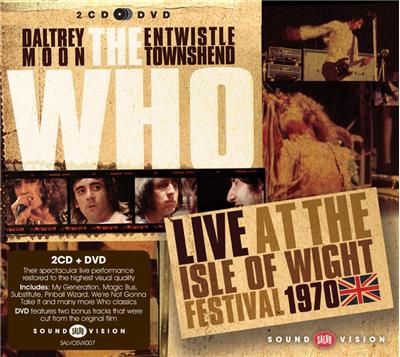Live at the Isle of Wight festival 1970 - Inclus DVD