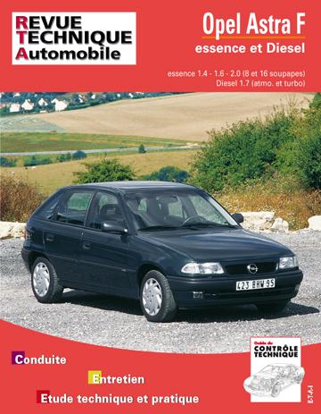 Revue technique automobile 547.2 Opel Astra F essence et Diesel 92-93