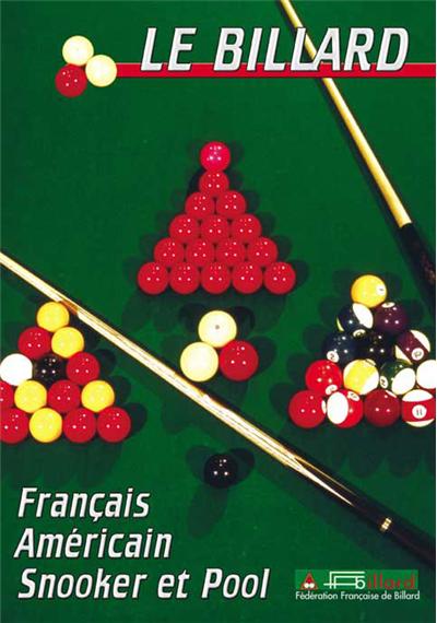 Le billard : Pool, Snooker, Français, Américain - DVD Documentaire - BILLARD - Vidéotel