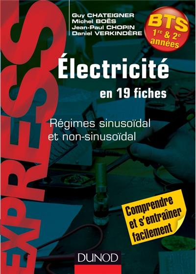 Electricité en 19 fiches - Régimes sinusoïdal et non sinusoïdal