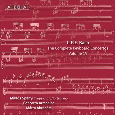 Intégrale des concertos pour clavier volume 19
