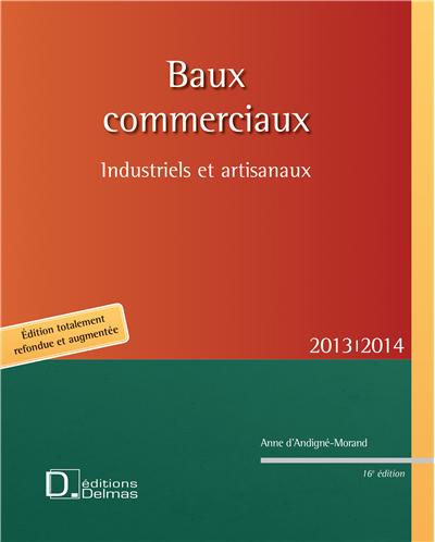Baux commerciaux industriels et artisanaux 2013/2014