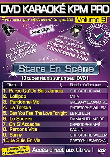 Karaoké KPM pro volume 9 - Stars en scène