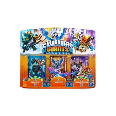 Figurine Activision Gill Grunt, Flashwing, And Double Trouble (Skylanders Giants) Triple Character Figure Pack D