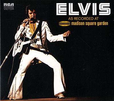 Elvis as recorded at Madison Square Garden