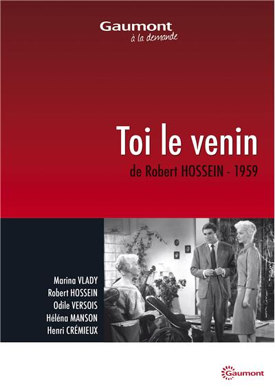 Toi... le venin DVD
