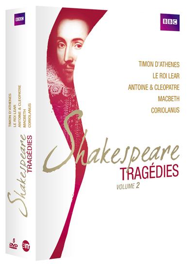 Coffret Shakespeare : Tragédies Volume 2 DVD