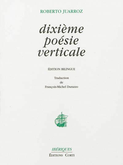 Dixieme poesie verticale