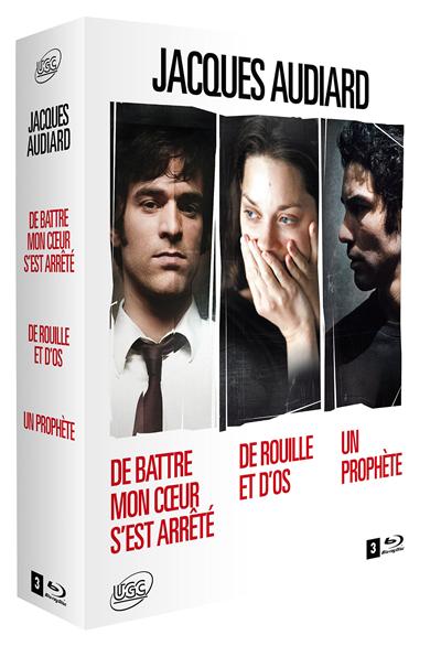 De rouille et d'os - Un prophète - De battre mon coeur s'est arrêté - Coffret Blu-Ray