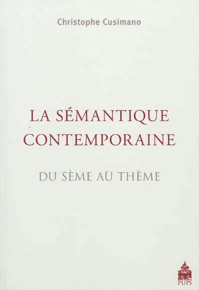 Semantique contemporaine