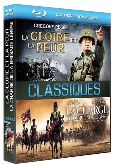 La gloire et la peur - La charge de la brigade légère - Coffret Blu-Ray