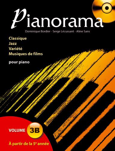 Pianorama 3B - Serge Lécussant - Livre CD