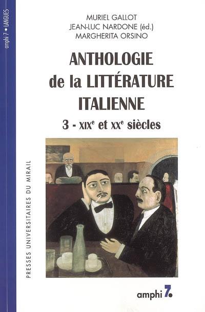 Anthologie de la littérature italienne