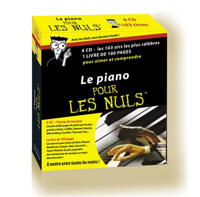 Le piano pour les nuls - Inclus livre - Compilation musique classique - CD  album - Achat & prix