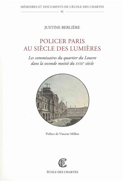 Policier Paris au siècle des lumières