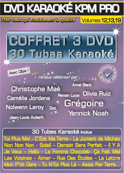 Karaoke KPM - 30 tubes karaoké - Coffret