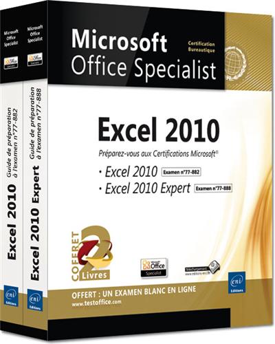 Excel 2010 - Coffret 2 volumes