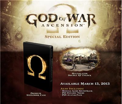 God Of War : Ascension - Edition Collector Playstation PS3 - NEUF