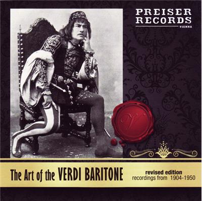 Art of the Verdi baritone