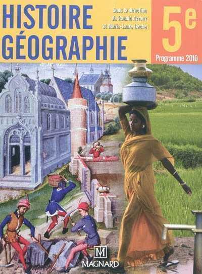 Histoire geographie 5e grand format