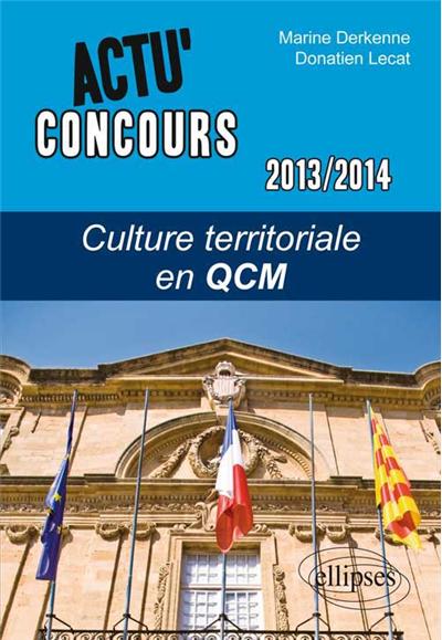 Culture territoriale en QCM 2013-2014