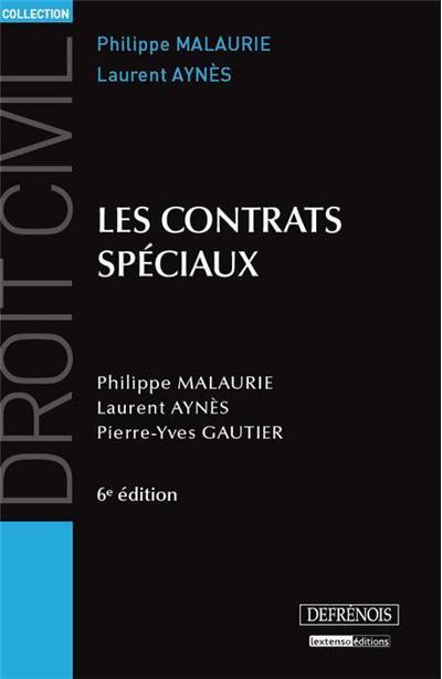 Les contrats spéciaux Edition 2012 broché Philippe Malaurie