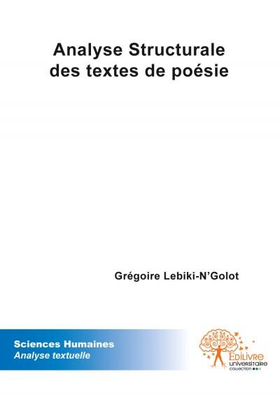 Analyse structurale des textes de poesie