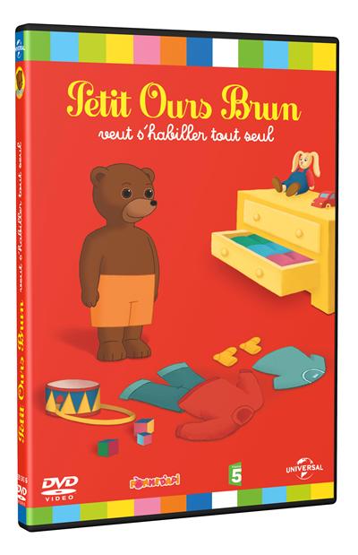 Petit Ours Brun veut s'habiller tout seul