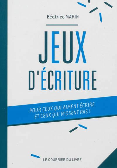 Jeux d'ecriture pour retrouver la confiance en soi