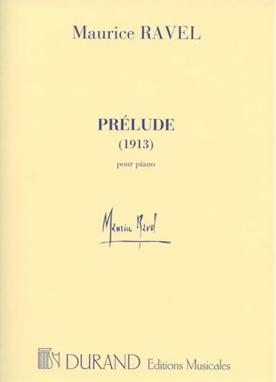 Prelude 1913 pour piano