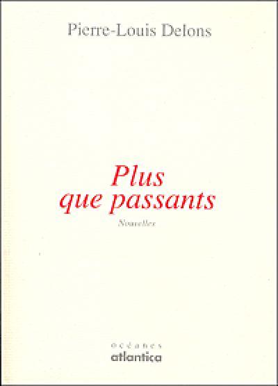 Plus que passants