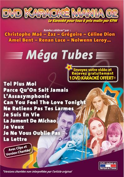 DVD Karaoké Mania Vol.09 Tubes d'Aujourd'hui