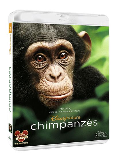 Chimpanzés - Blu-Ray