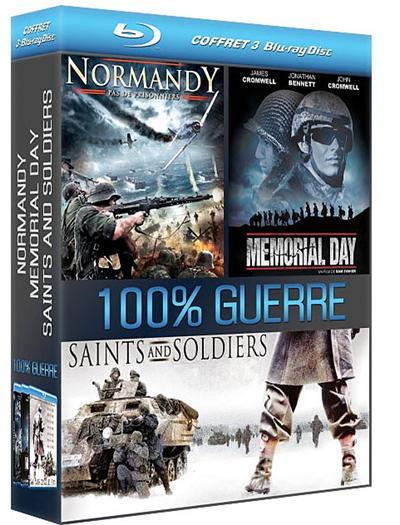 Normandy - Memorial Day - Saints and Soldiers - Coffret Blu-Ray