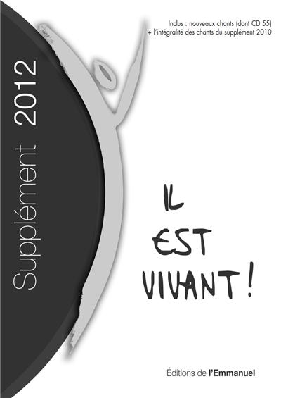 Supplément carnet de chants Il est vivant 2012 - Collectif - broché