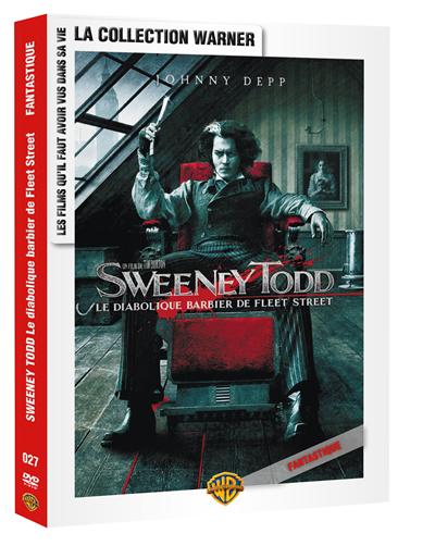 Sweeney Todd Le diabolique barbier de Fleet Street DVD