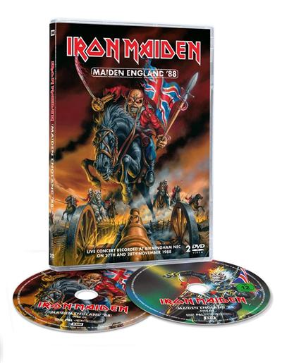 MAIDEN ENGLAND  88/2DVD