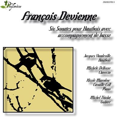 Six sonates pour hautbois accompagnement basse