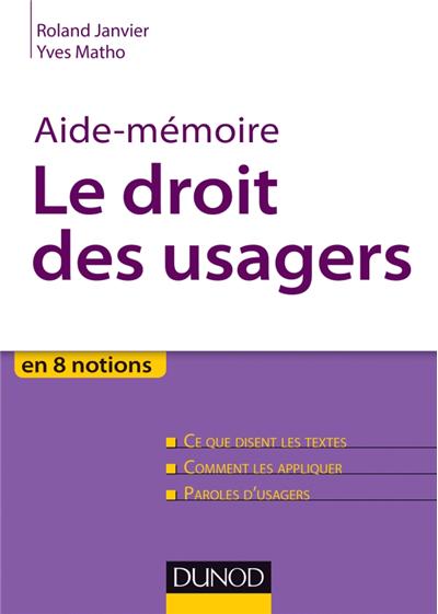 Le droit des usagers