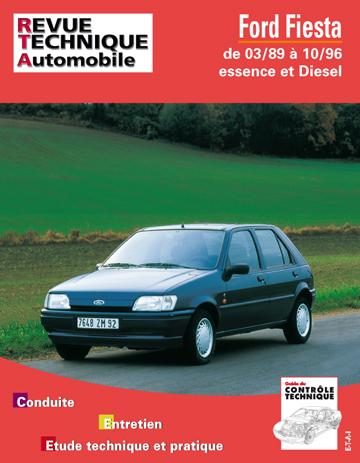 Revue technique automobile 512.6 Ford Fiesta essence-Diesel (89/96)