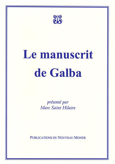 Le manuscrit de Galba