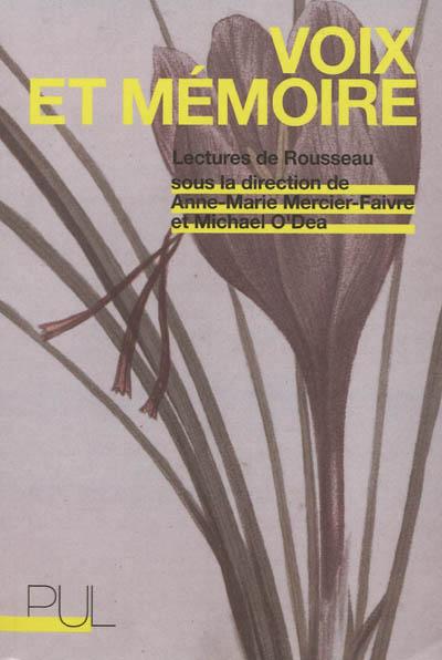 Voix et memoire