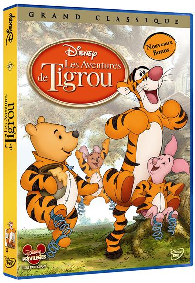 Les Aventures de Tigrou DVD