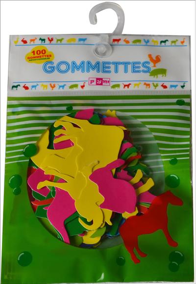 Gommettes les animaux de la ferme - broché - Collectif - Achat Livre | fnac