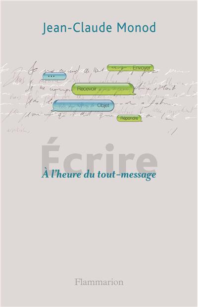 Ecrire à l'heure du tout message