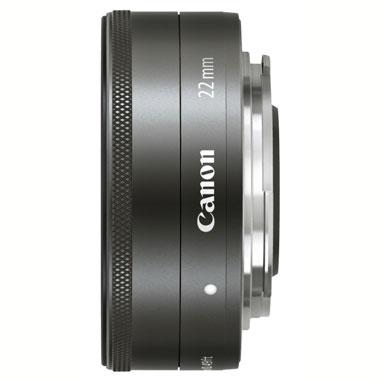 Objectif hybride Canon EF-M 22mm f/2 STM noir - Focale fixe